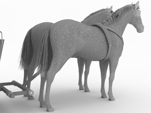 Western Wagon 2 - 8K Modelo 3D