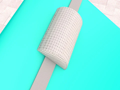 Gynecological Examination Bed 3D Model