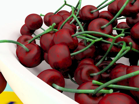 Cherry Time 3D Model