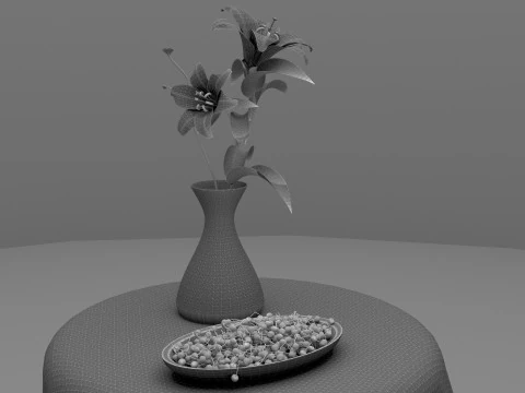 Cherry Time 3D Model