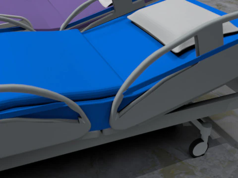 Hospital Beds Bundle 8K 3D Model
