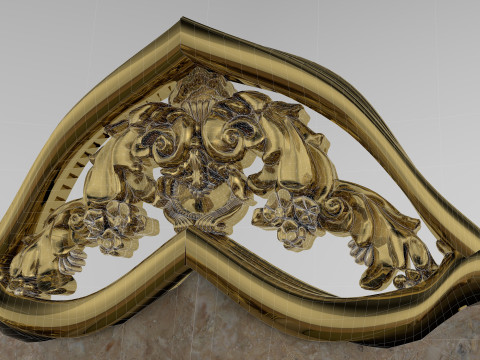 Emperor Throne 8K 3D Model