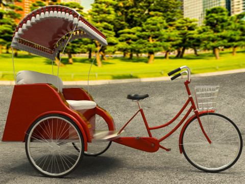 Tribike 8K 3D Model