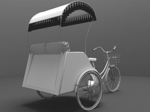 Tribike 8K 3D 모델