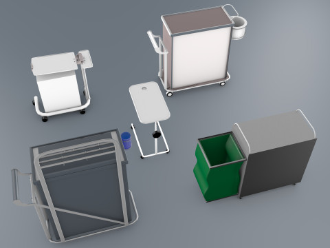 Hospital Trolleys Bundle 8K 3Dモデル