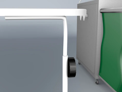 Hospital Trolleys Bundle 8K 3D Model
