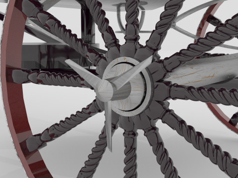 Race Chariot 8K Modèle 3D