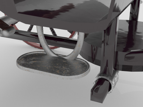 Race Chariot 8K Modèle 3D