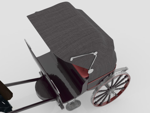 Race Chariot 8K Modèle 3D
