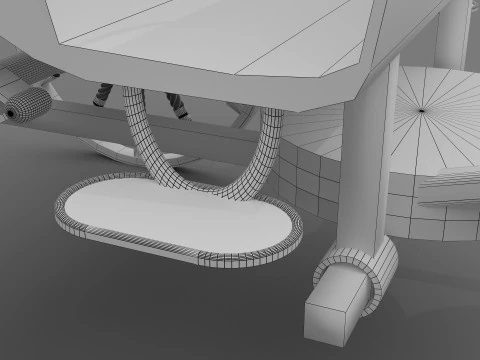 Race Chariot 3D Model