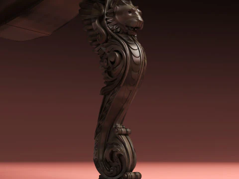 Kral Tahtı 10 - 8K 3D Model