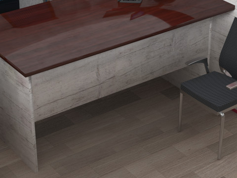 Office Floor 2 - 8K 3D Model