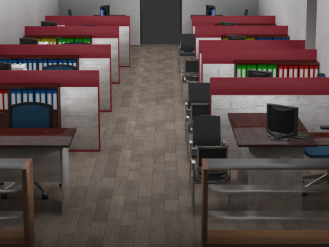 Office Floor 2 - 8K 3D Model