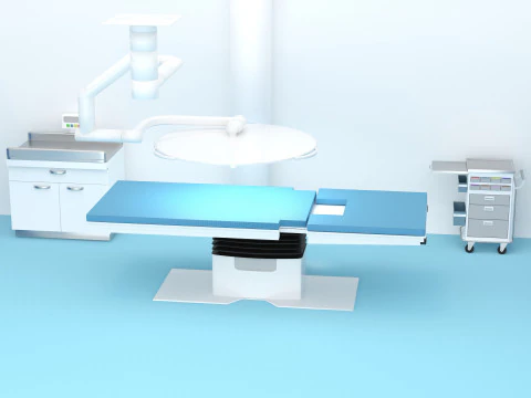 Sala de cirurgia 8K Modelo 3D