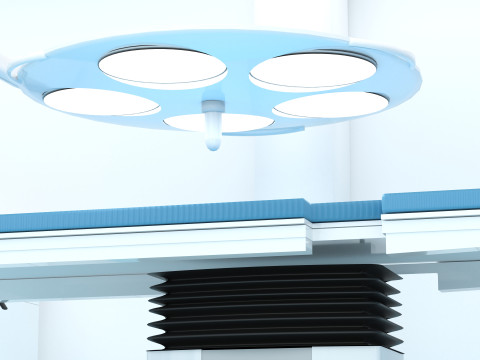 Operating Room 8K 3Dモデル