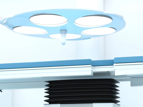 Operating Room 8K 3D Model
