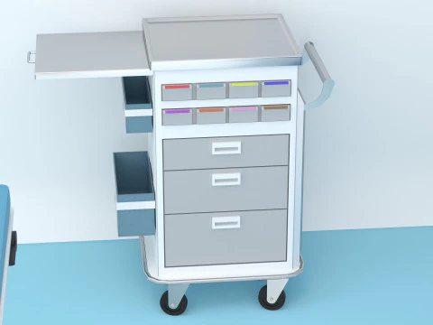 Operating Room 8K 3D Model