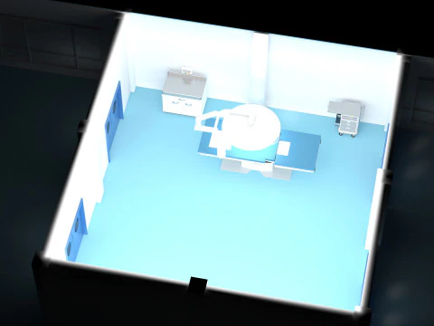 Operating Room 8K 3D Model