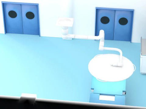 Operating Room 8K 3D Model