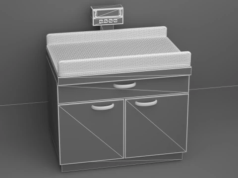 Operating Room 8K 3D Model