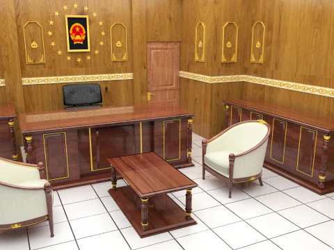 President Room 3D Model