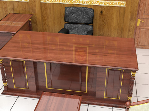 President Room 8K 3D Model