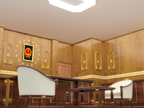 President Room 8K 3D Model