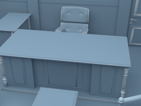 President Room 8K 3D Model