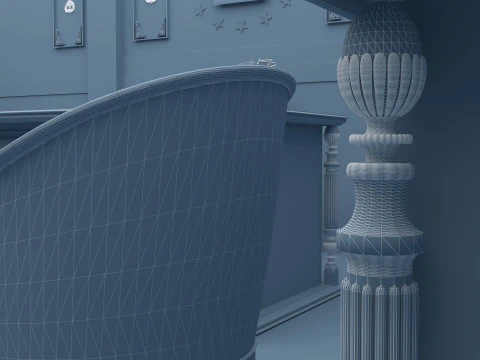 President Room 3D Model