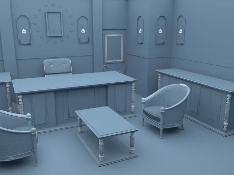 President Room 3D Model