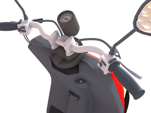 Motorickshaw 8K Modelo 3D