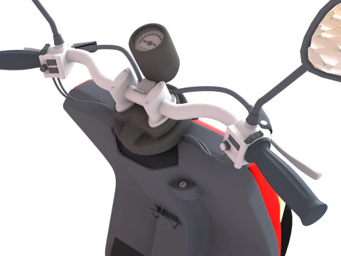 Motorickshaw 8K 3D Model