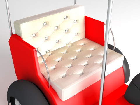 Motorickshaw 8K Modelo 3D