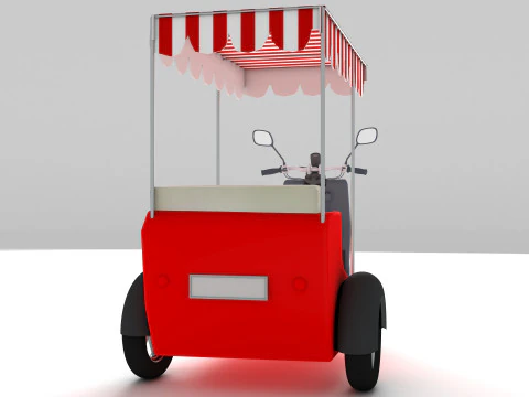 Motorickshaw 8K 3D Model