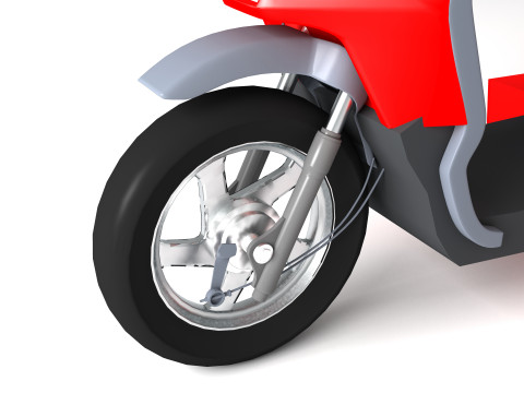 Motorickshaw 8K Modelo 3D