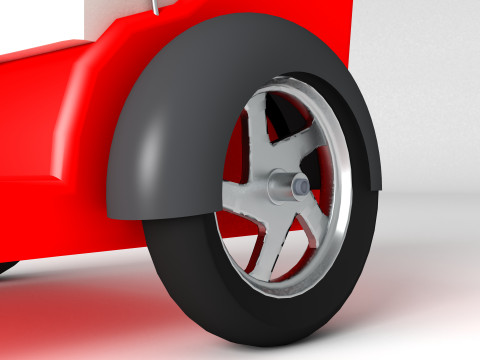 Motorickshaw 8K Modelo 3D