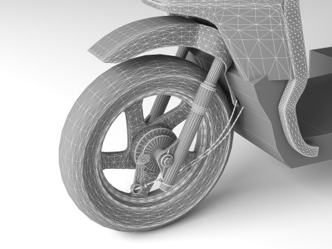 Motorickshaw 8K Modelo 3D