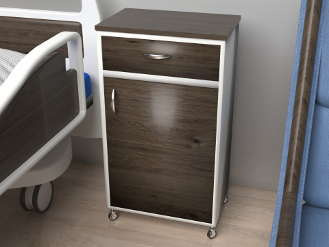 Hospital Room Interior 2 - 8K 3D मॉडल