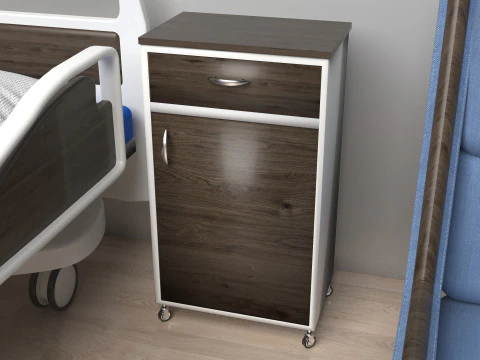 Hospital Room Interior 2 3D Model