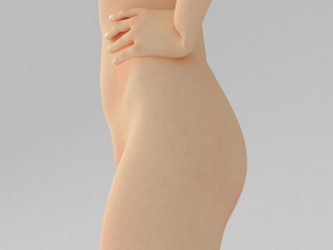 Seductive Girl 8K Modelo 3D