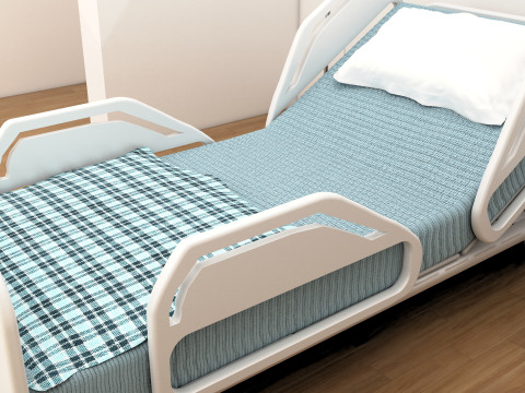 Patient Room 8K 3D Model