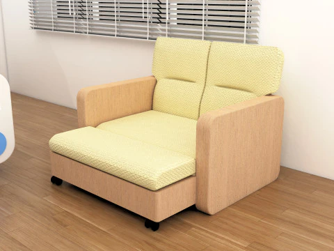 Patient Room 3D Model