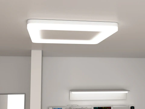 Patient Room 3D Model
