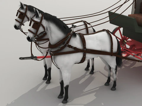 Carro cubierto 8K Modelo 3D