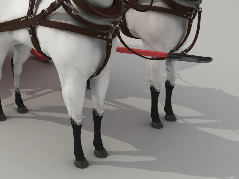 Carro cubierto 8K Modelo 3D