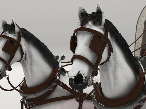 Carro cubierto 8K Modelo 3D