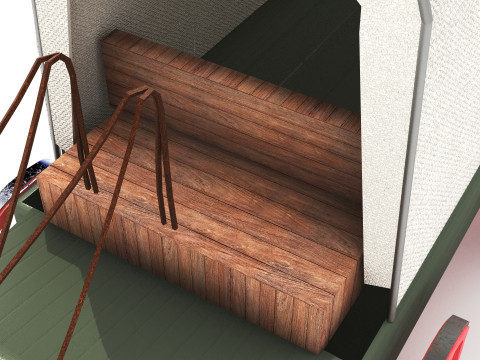 Covered Wagon 8K 3D 모델