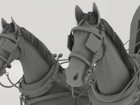 Carro cubierto 8K Modelo 3D