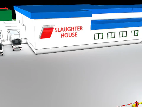 Slaughterhouse 3D Model