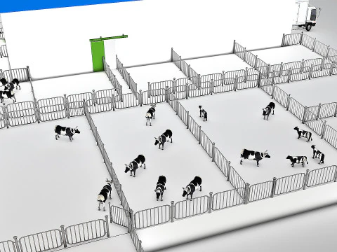 Slaughterhouse 3D Model